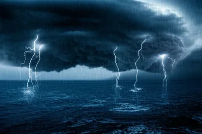 Illustration hurricanes