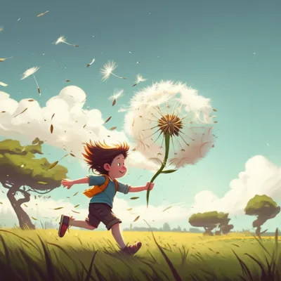 Illustration blew - Image 1