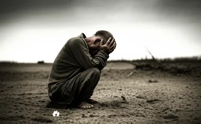 Illustration despairing - Image 1