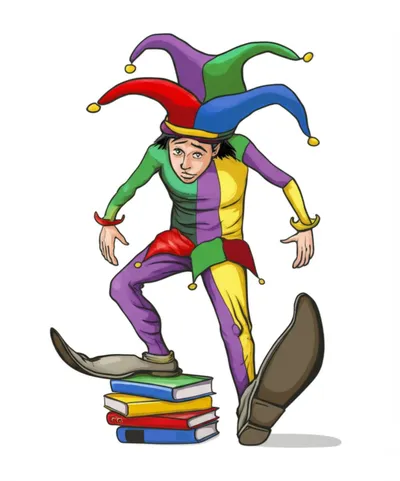 Illustration ridiculous