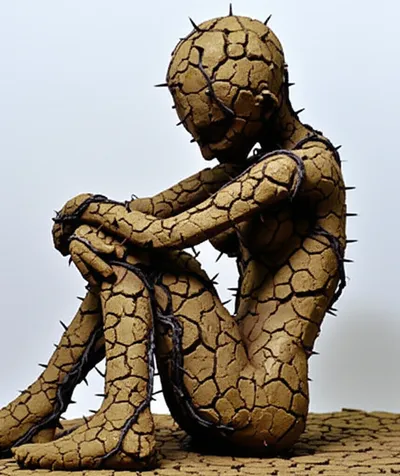 Illustration agonized