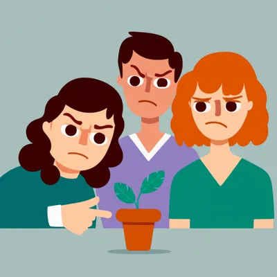 Illustration scoff - Image 1