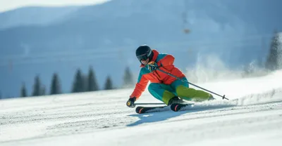 Illustration ski - Image 1