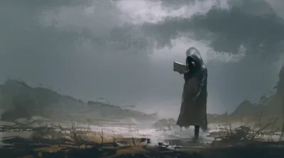 Illustration sombre - Image 1