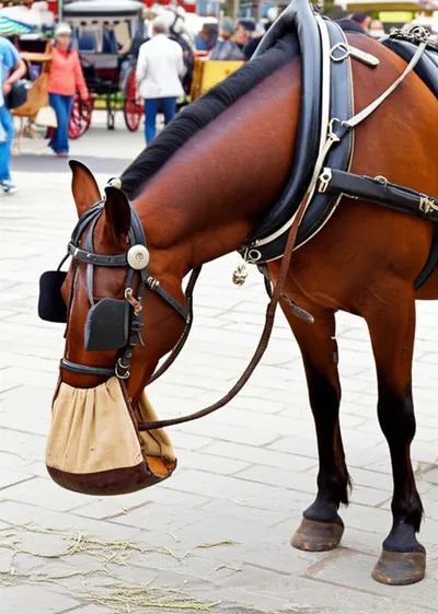 Illustration nosebag