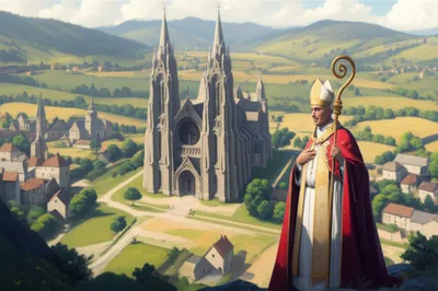 Illustration bishopric - Image 1