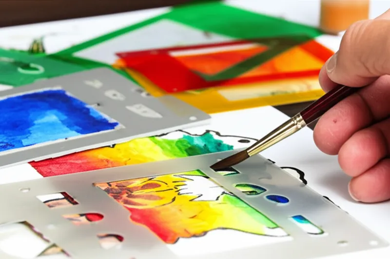 Illustration visuelle de aquarelle: Aquarelle, estampe aquarellée - Image 1