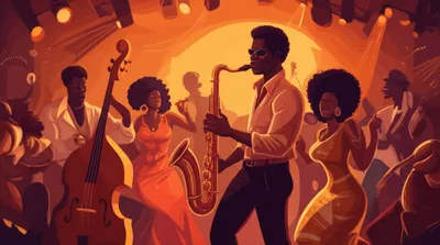 Illustration funky - Image 1