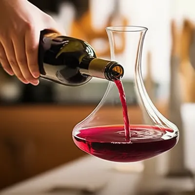 Illustration decanting