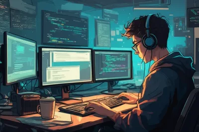 Illustration developer - Image 1