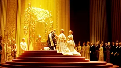 Illustration enthrone