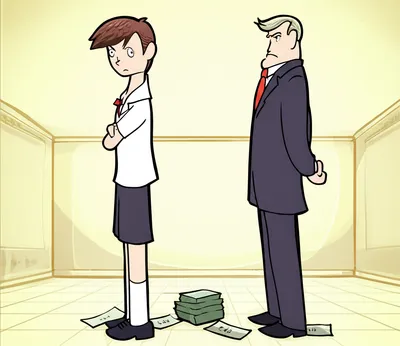 Illustration insubordinate