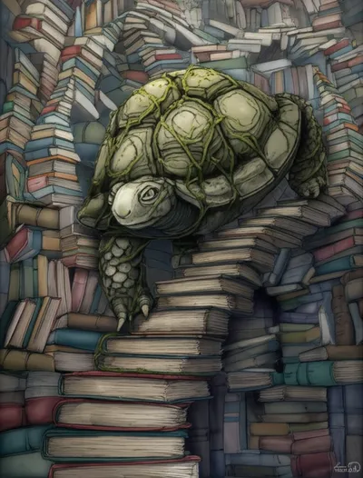 Illustration ponderous - Image 1