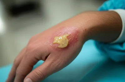 Illustration purulent