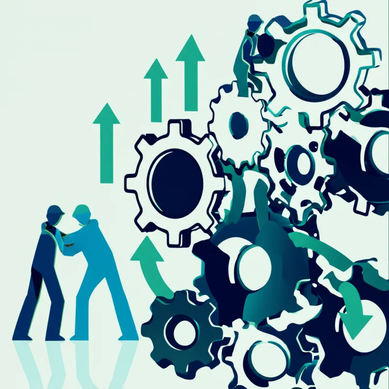 Illustration visuelle du mot « working » - Fonctionnement, opérations