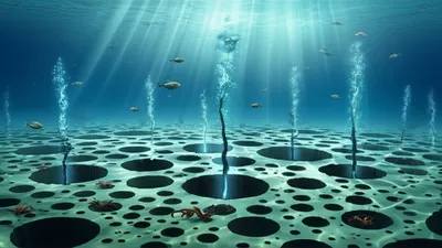 Illustration pockmarks - Image 1