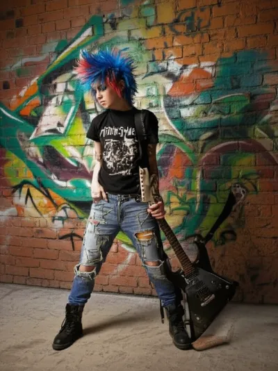 Illustration punker - Image 1