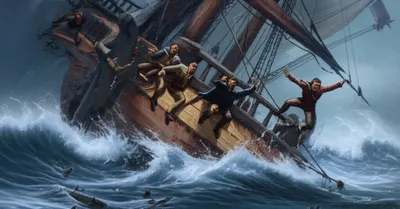 Illustration abandon ship - Image 1