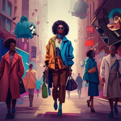 Illustration fashionista - Image 1