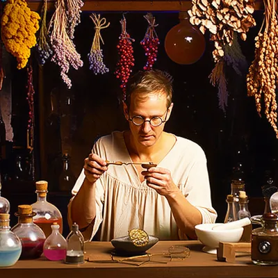 Illustration apothecary