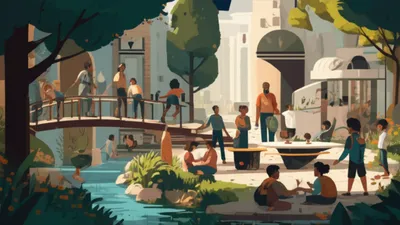 Illustration civilizations - Image 1