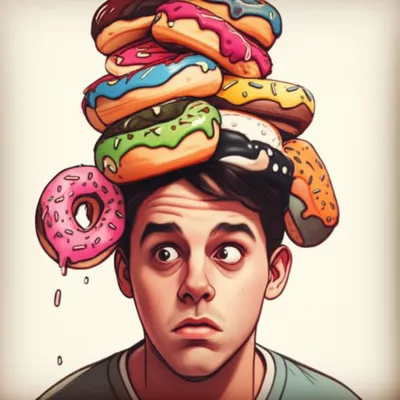 Illustration doughnuts - Image 1