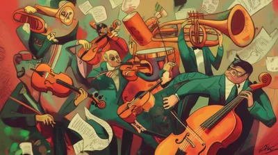 Illustration cacophony