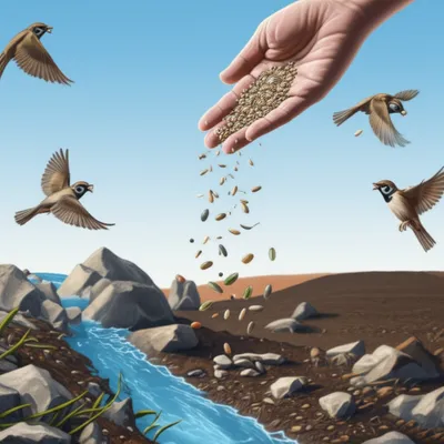 Illustration indiscriminately