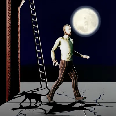 Illustration superstitious - Image 1