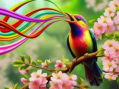 Illustration warbled - Image 1