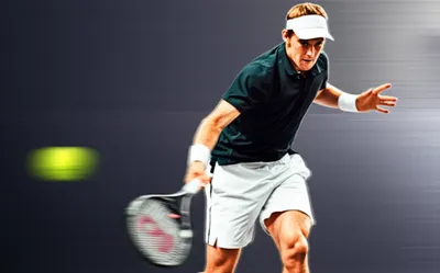 Illustration forehanded - Image 1