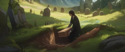 Illustration tombs - Image 1