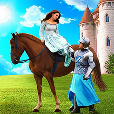 Illustration chivalry - Image 1