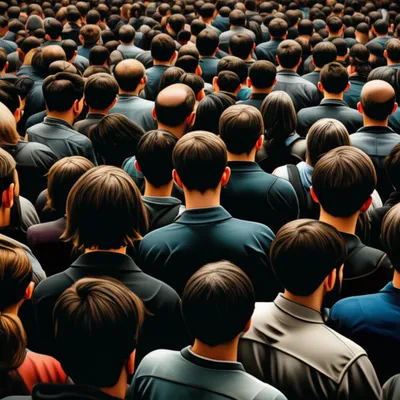 Illustration crowd - Image 1