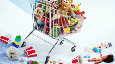 Illustration toboggans - Image 1