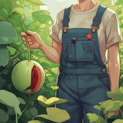 Illustration watermelon - Image 1