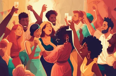 Illustration reveling - Image 1