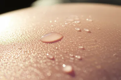 Illustration perspiring - Image 1