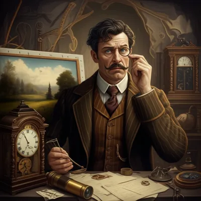 Illustration gentleman - Image 1