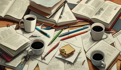 Illustration untidy - Image 1