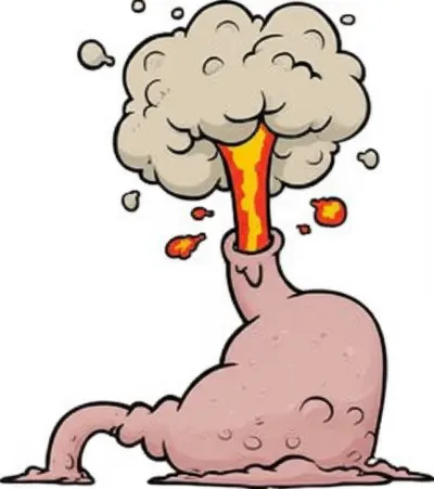 Illustration belching - Image 1