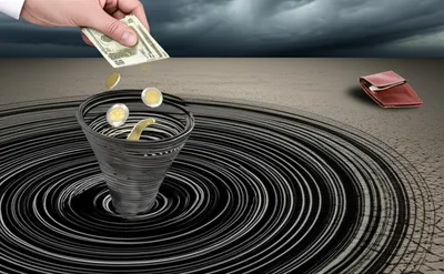 Illustration spendthrift - Image 1