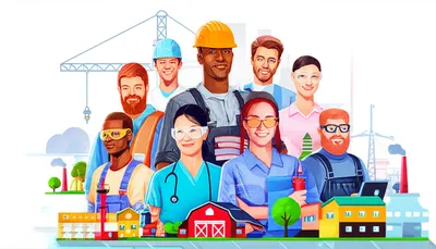 Illustration labours - Image 1