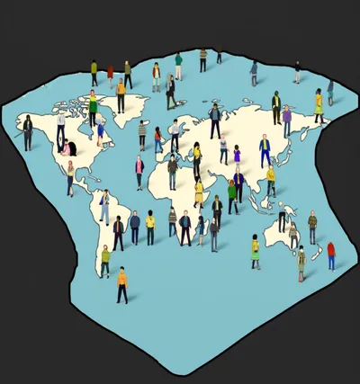 Illustration population