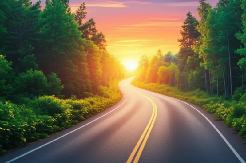 توضيح مرئي للكلمة "uninterrupted" - متواصل، مستمر