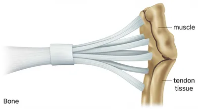 Illustration tendon