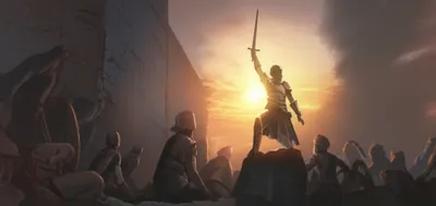 Illustration conquering