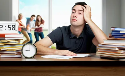 Illustration procrastinated