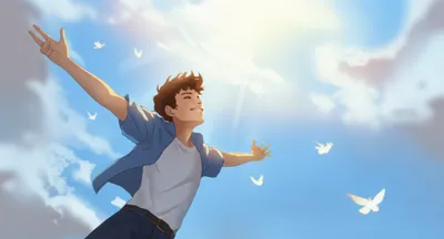 Illustration elated - Image 1