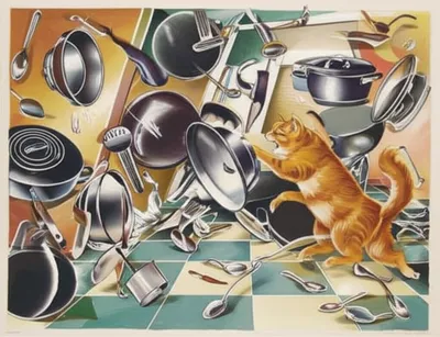 Illustration clattering